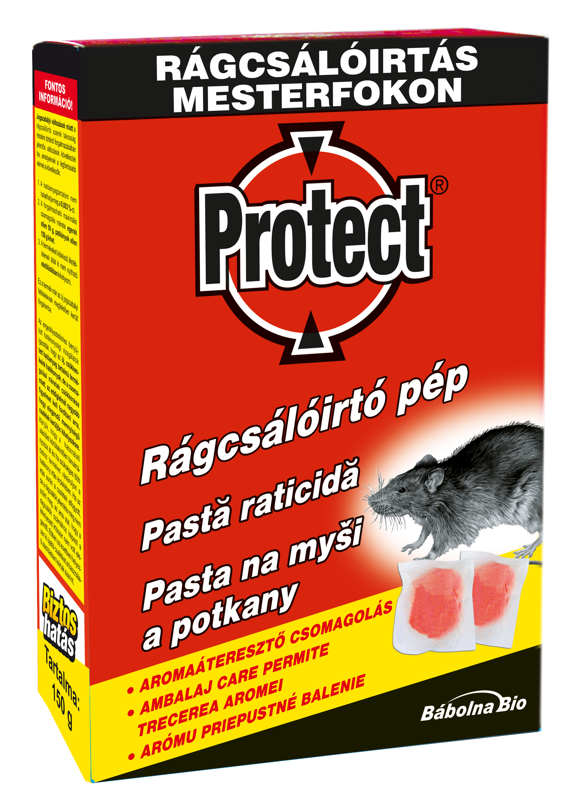 Protect rágcsálóirtó pép 150g